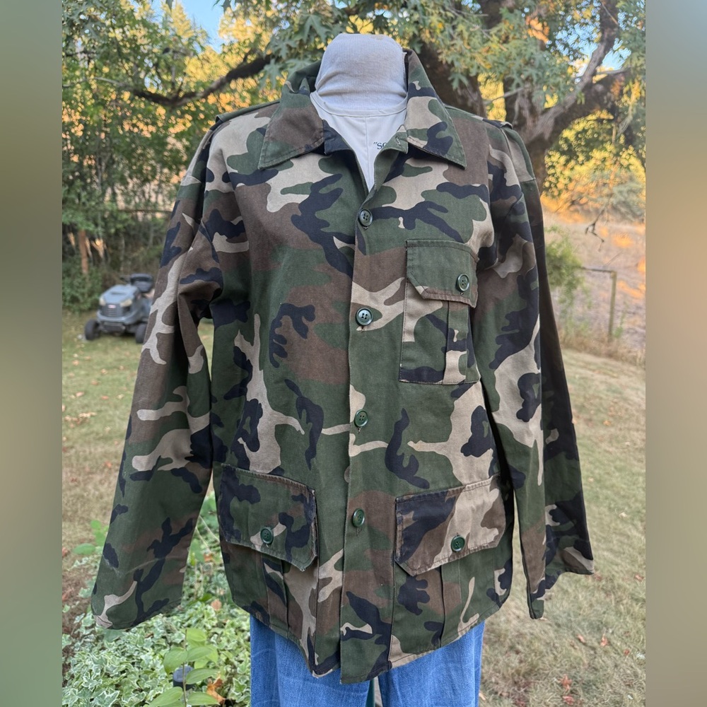 Men's Camouflage Military Field Jacket Winchester size Medium